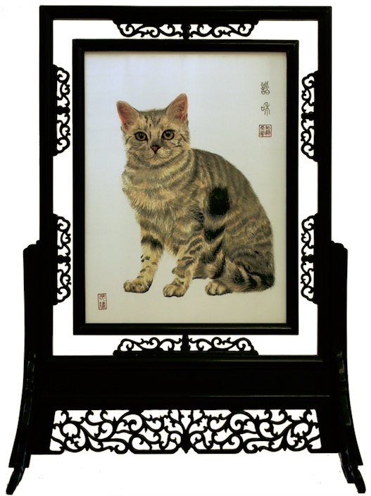 异形异色双面绣(异形绣)